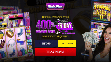 slots plus Black Friday offer