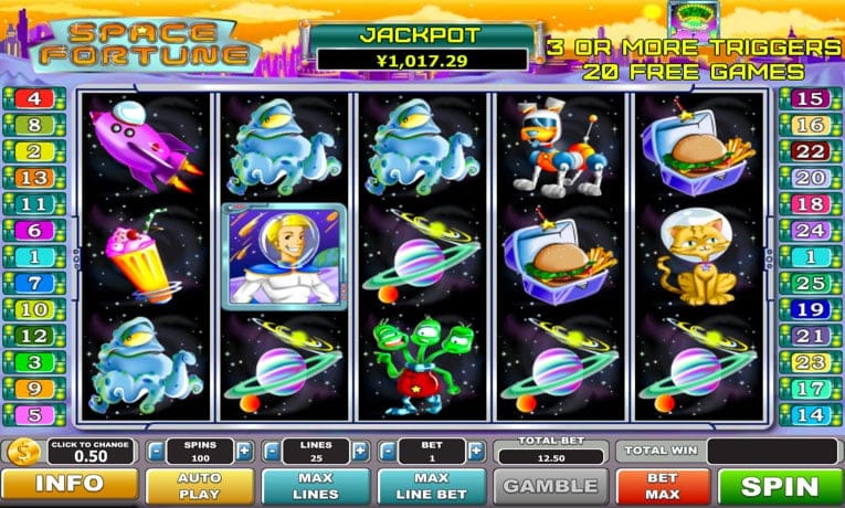 Space Fortune demo slot