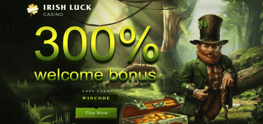 st'patrick promo code at irish luck casino