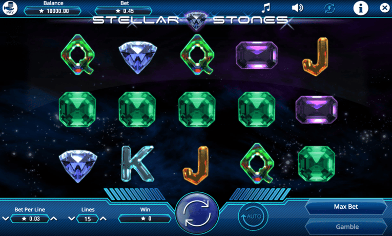 Stellar Stones slot machine demo