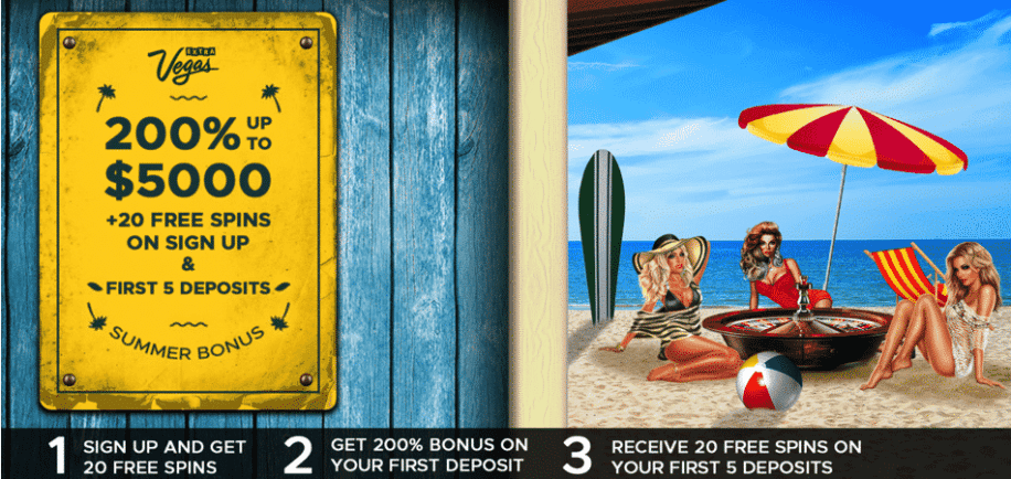 summer slots free spins extravegas