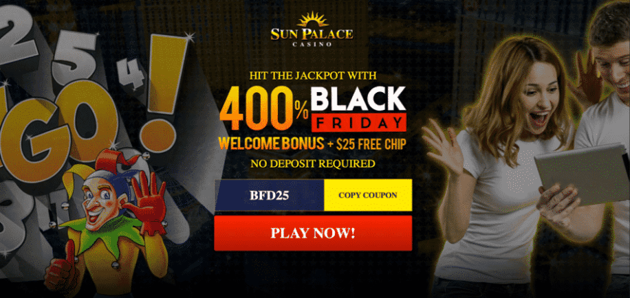 Sun Palace Black Friday offer