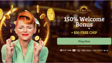 sun palace new player offer