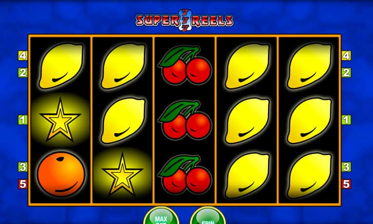 Super Seven Reels fruit machine demo