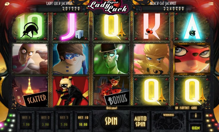 Super Lady Luck slot demo
