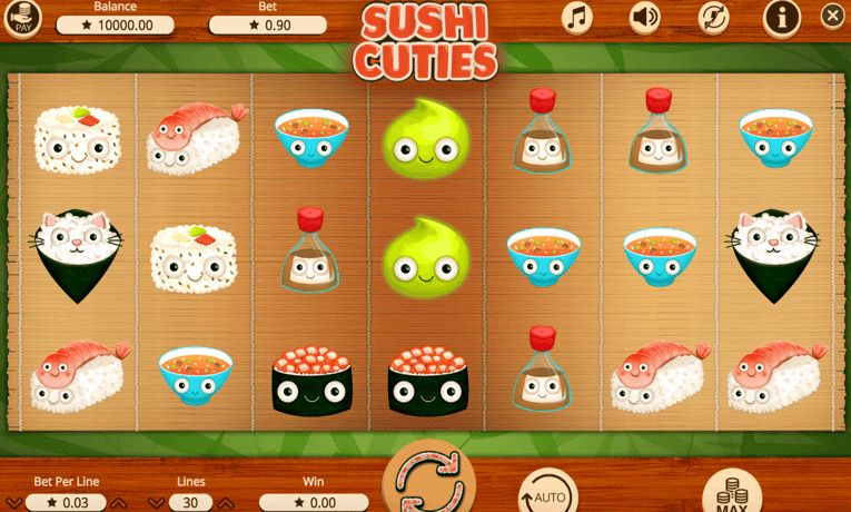 Demo della slot machine Sushi Cuties