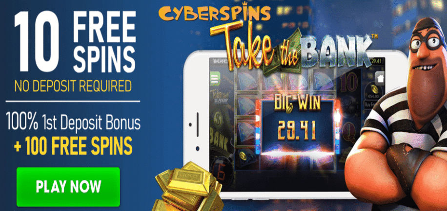 take the bank slots no deposit