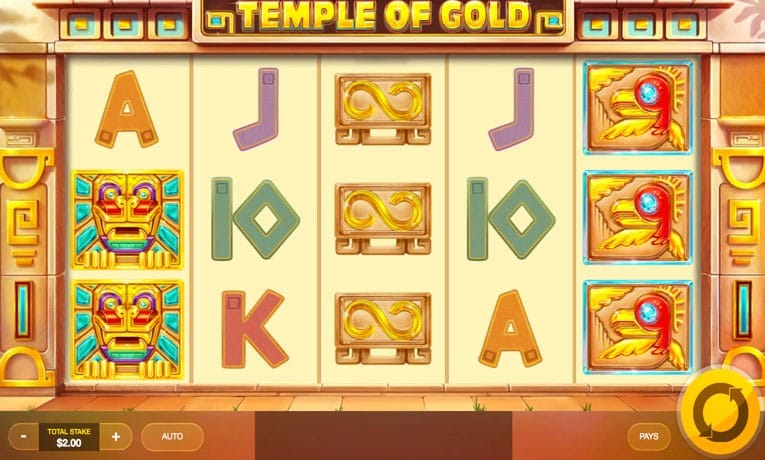 Temple of Gold video slot demo