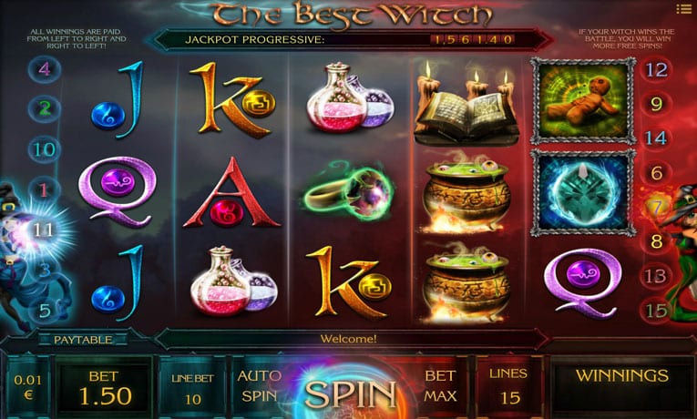 The Best Witch slot demo