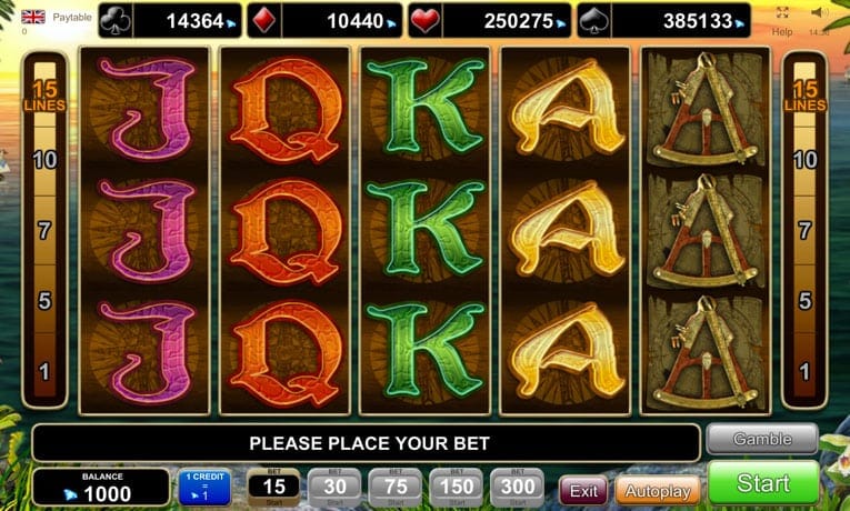 The Explorers slot demo