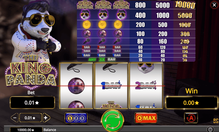 King Panda slot machine demo