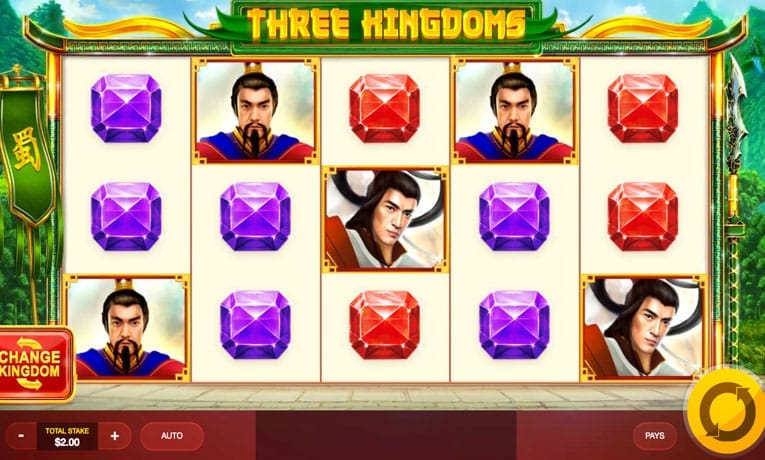 Three Kingdoms video slot demo