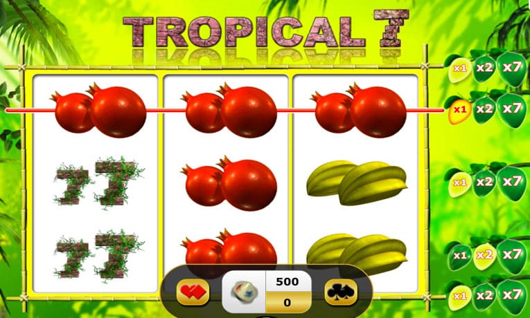 Tropical 7 slot demo