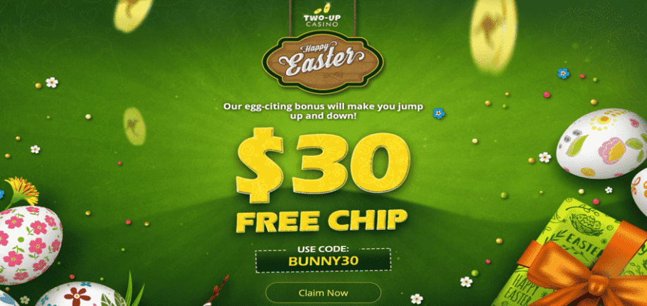 two up casino easter bonus