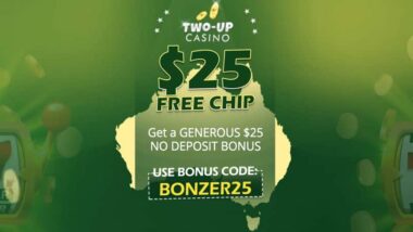Two Up Casino free chip