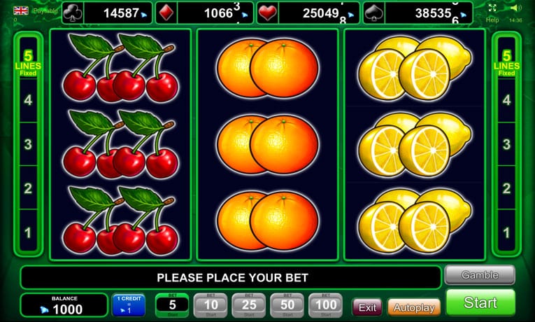Ultimate Hot fruit machine slot demo