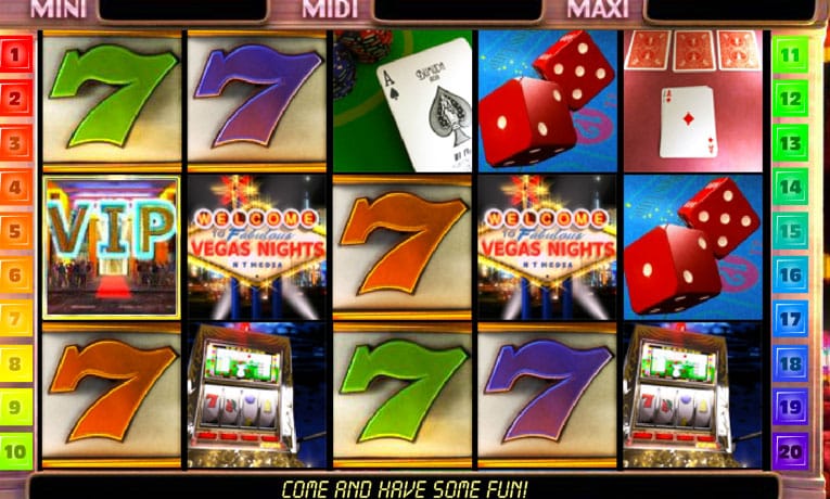 Vegas Nights demo slots