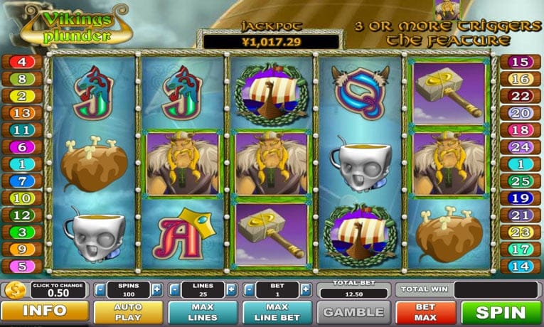 Vikings Plunder demo slot