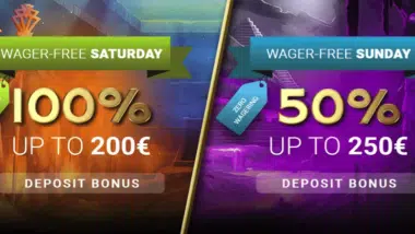 weekend wager free deposit bonus at horus casino