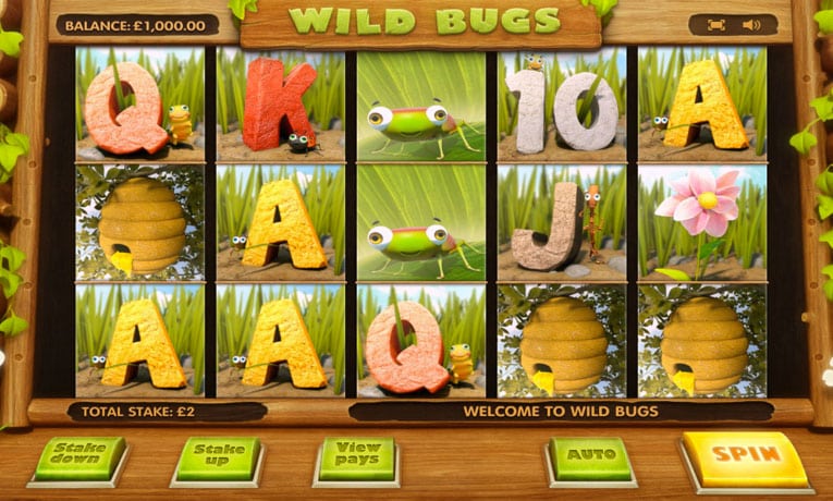 Wild Bugs slot demo