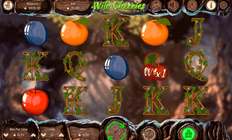 Wild Cherries slot machine demo