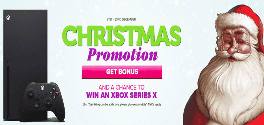 win an xbox series 10 at casinoluck this christmas