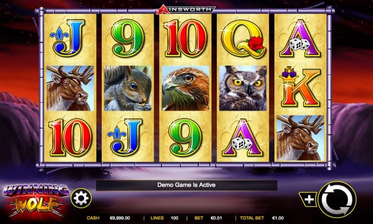 Winning Wolf demo slot