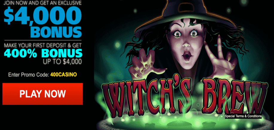 witch's brew deposit bonus code