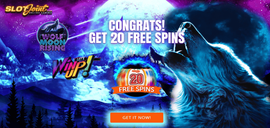 wolf moon rising free spins bonus code