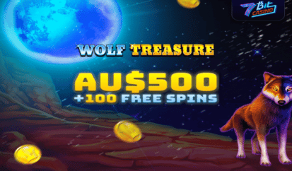 wolf treasure free spins at 7bit casino