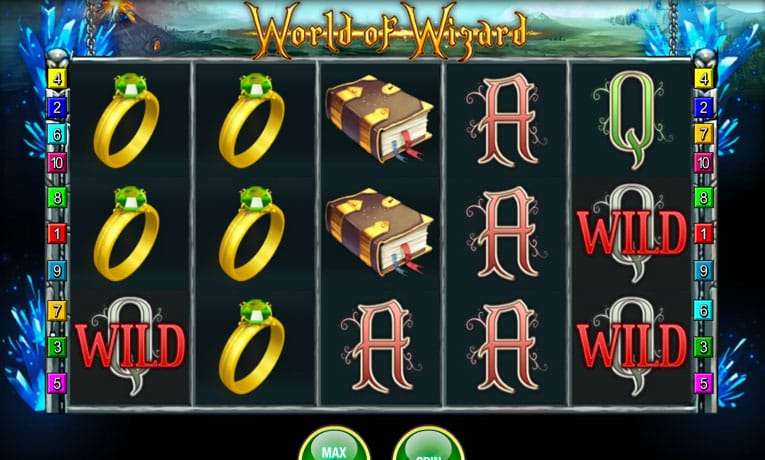World of Wizard slot demo