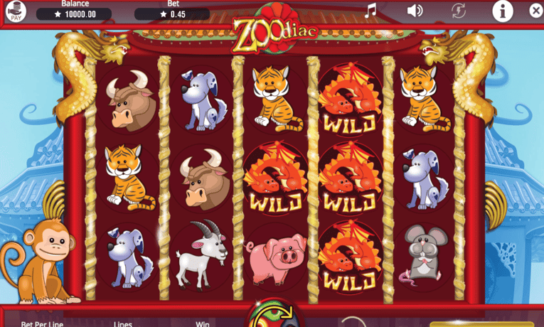 Zoodiac slot machine demo