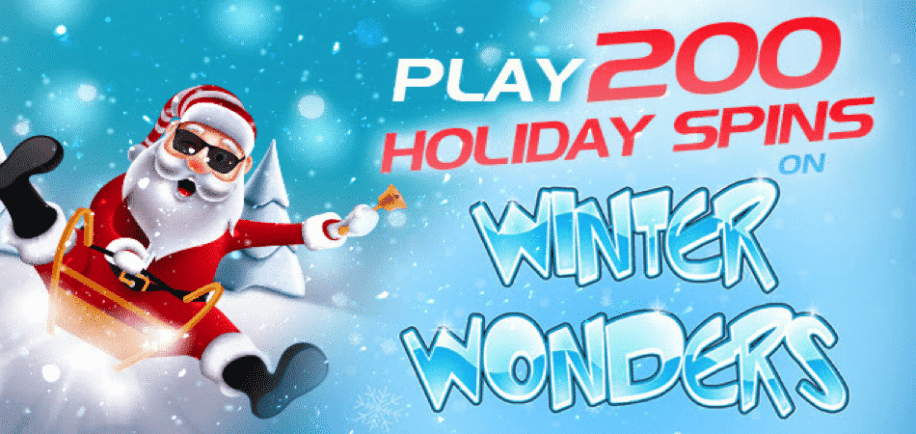 200 Holiday Spins on Winter Wonders