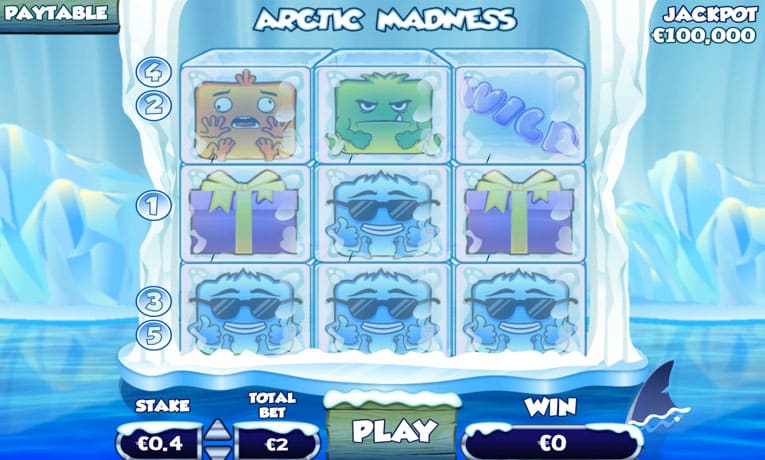 Arctic Madness slot game demo