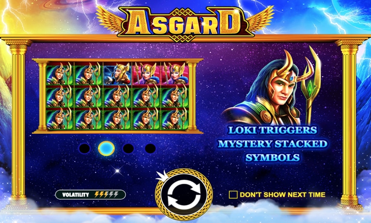 Asgard slot demo