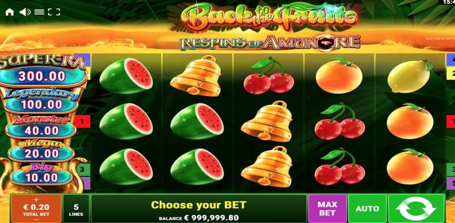 Back to the Fruits RoAR