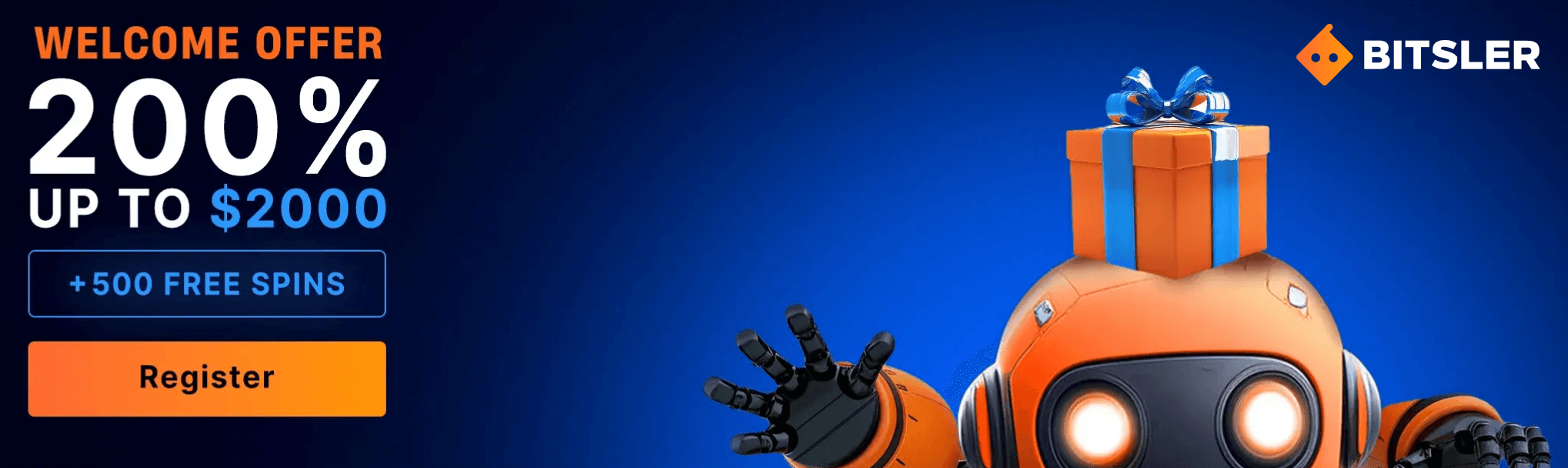 Bitsler Casino welcome offer