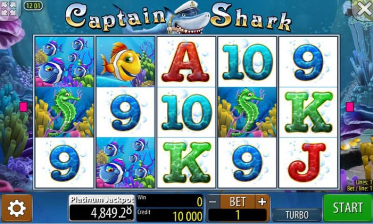 Captain Shark demo slot machine