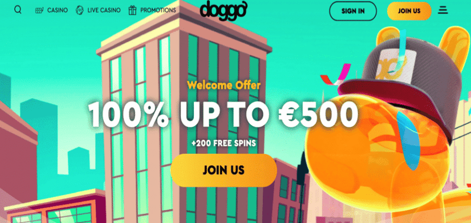 Doggo Casino Free Spins Promo