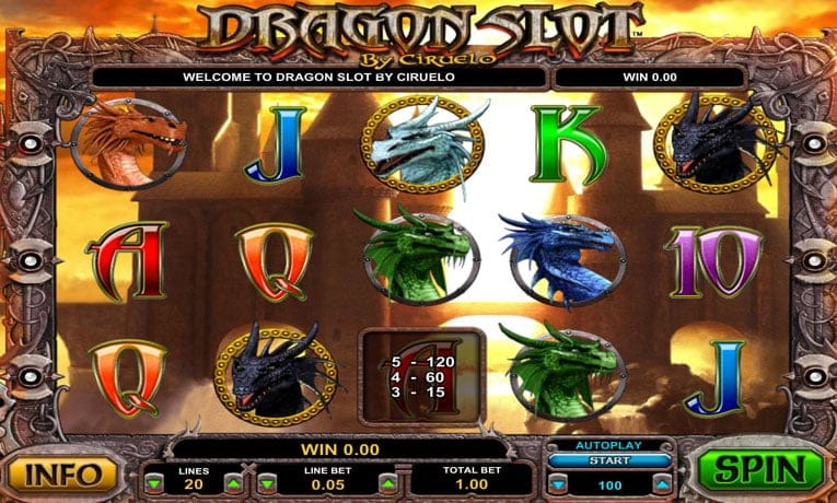 Dragon free slots