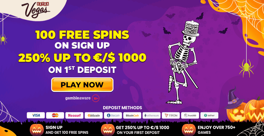ExtraVegas halloween bonus