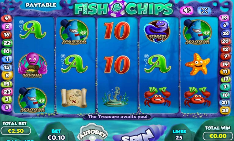 Fish & Chips slot game demo