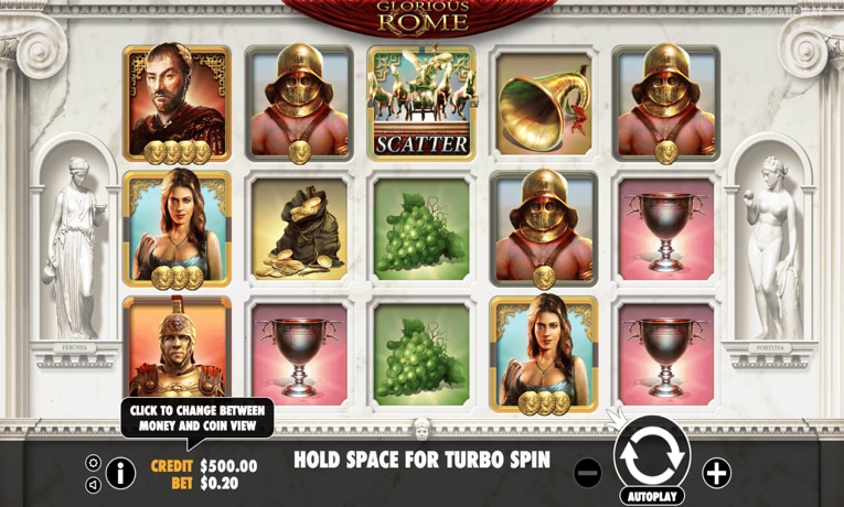 Glorious Rome slot demo