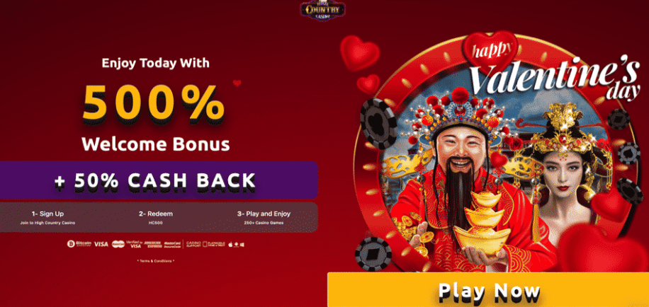 Valentine’s Day Promo at High Country Casino