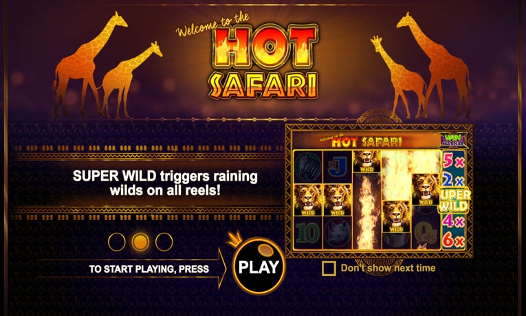 Hot Safari slot demo