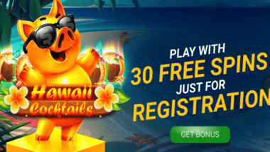 Free Spins No Deposit on Hawaii Cocktails