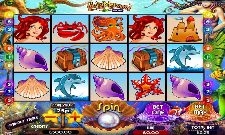 Slots de demonstração da Little Mermaid