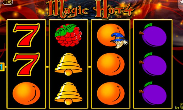 Magic Hot 4 Fruit Machine Demo