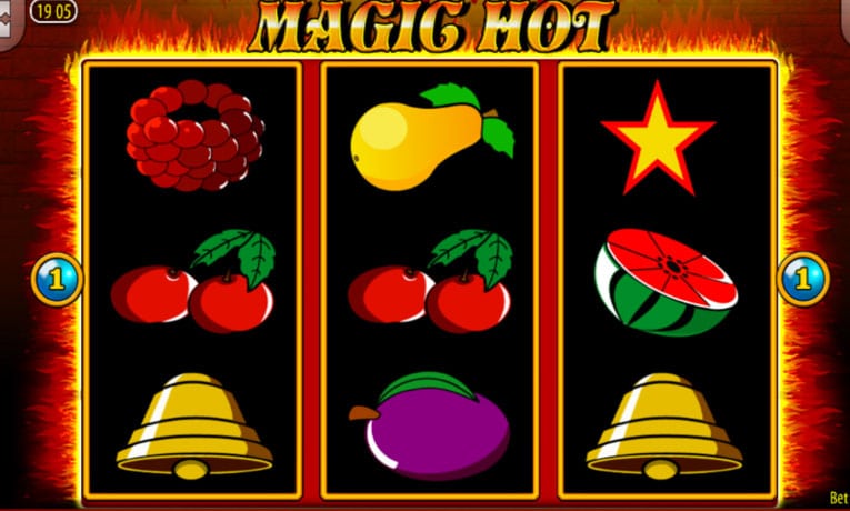 Magic Hot fruit machine demo
