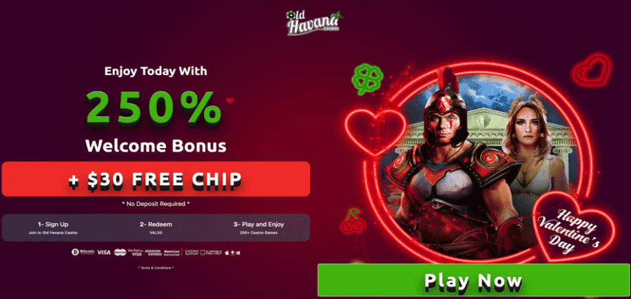 Valentine’s Day Promo – Old Havana Casino
